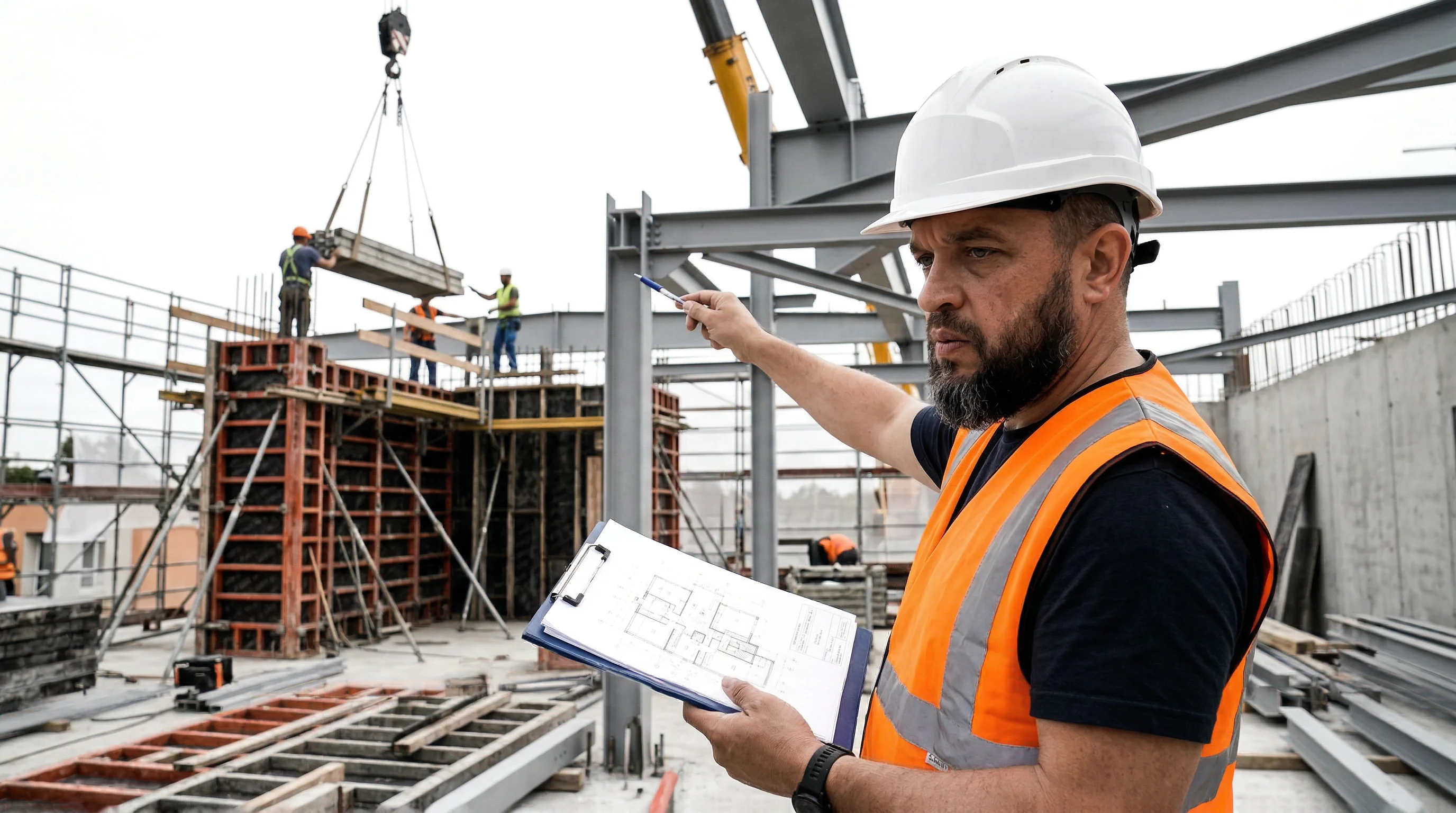 Inspektor Nadzoru Inwestorskiego — plac budowy